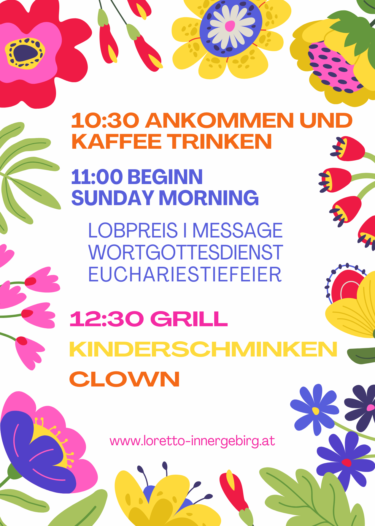 Sunday Morning Muttertag Entwurf 2